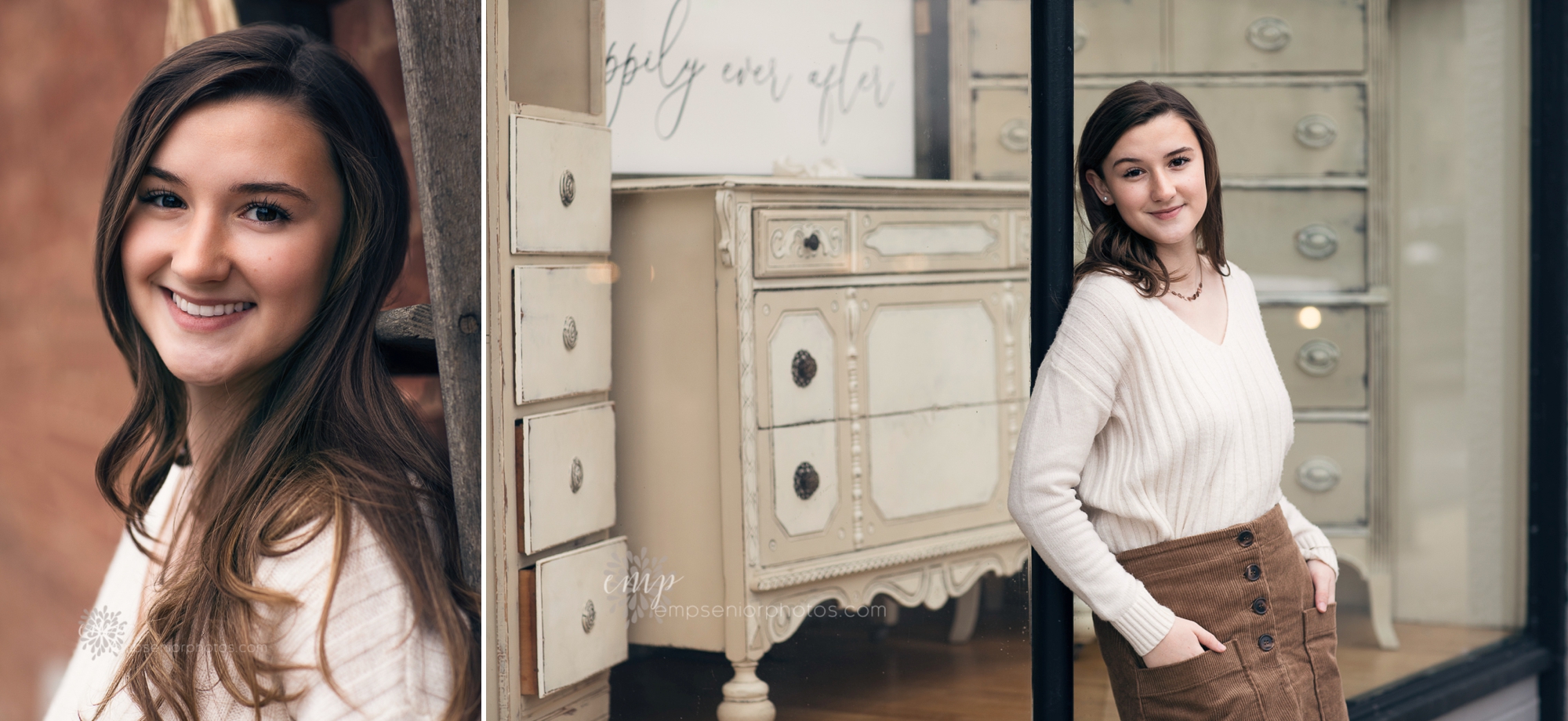 High school senior girl outdoor photos