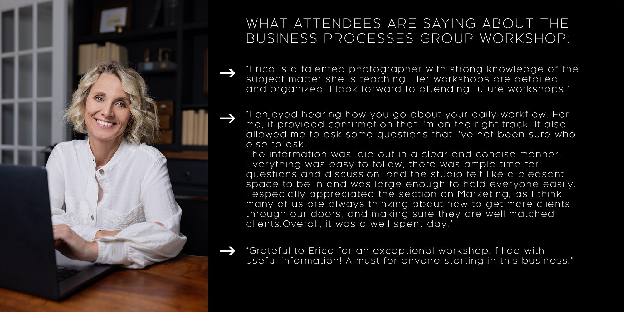Photography Business Workshop Reviews